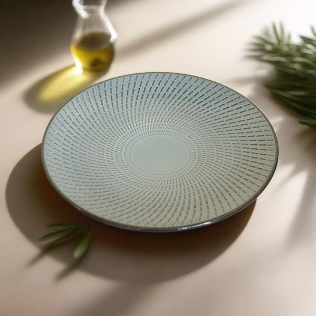 Mangata Grey Dinner Plate (10 inches)