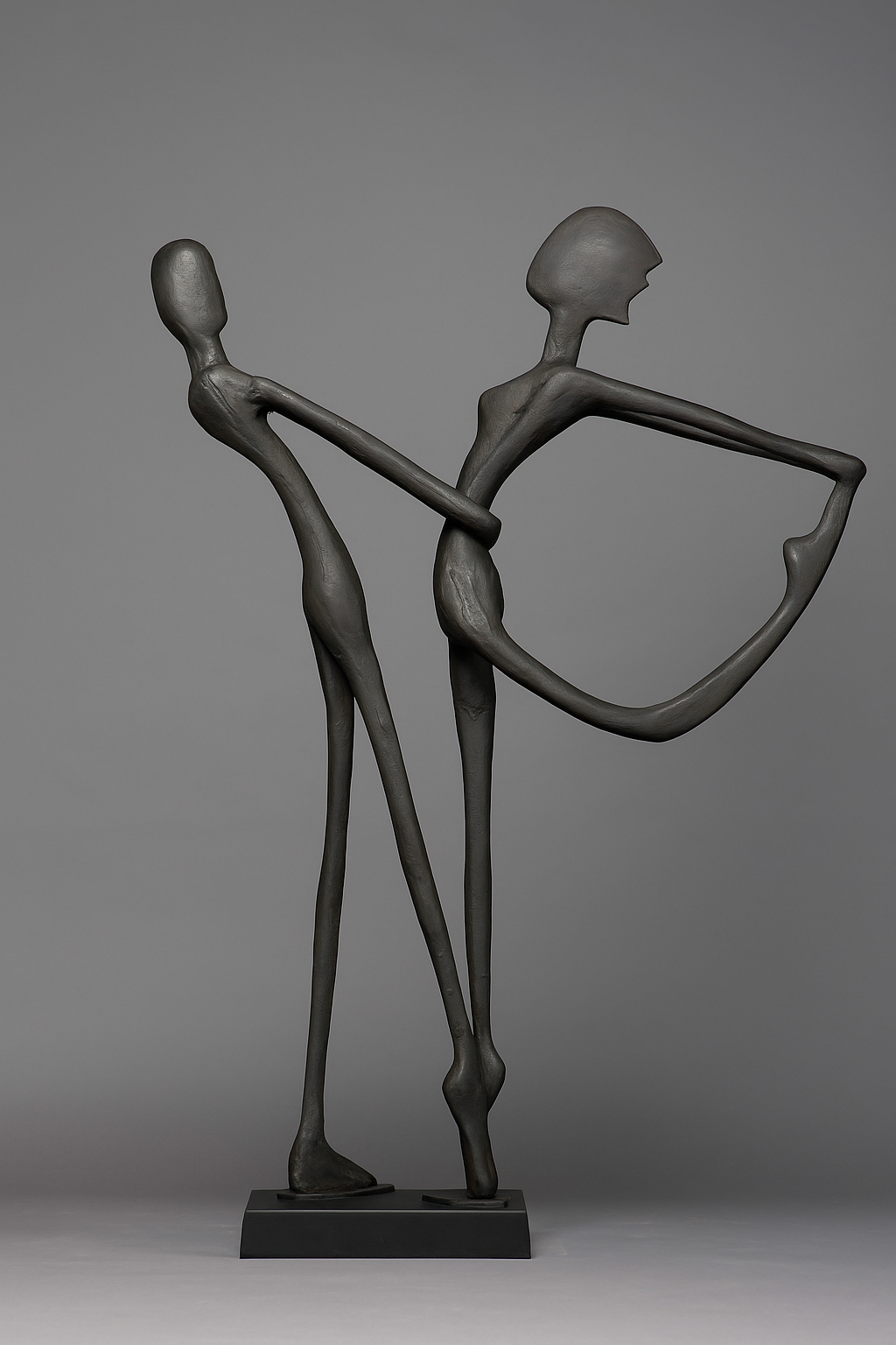 Amantes Dancing Courtyard Big Sculpture for Homes