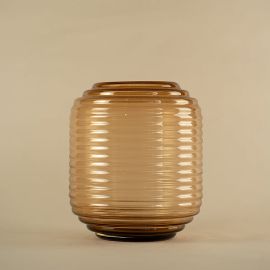 Solis Golden Glass Vase (Large)