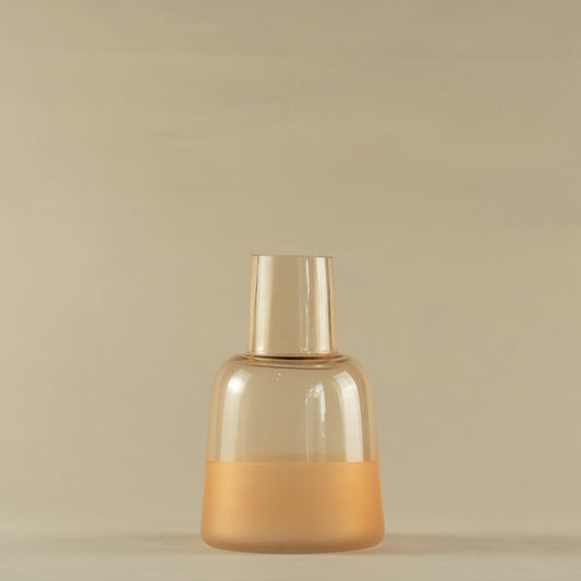 Valgur Peach Bottle Glass Vase