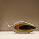 Viridis Green Fish Glass Showpiece