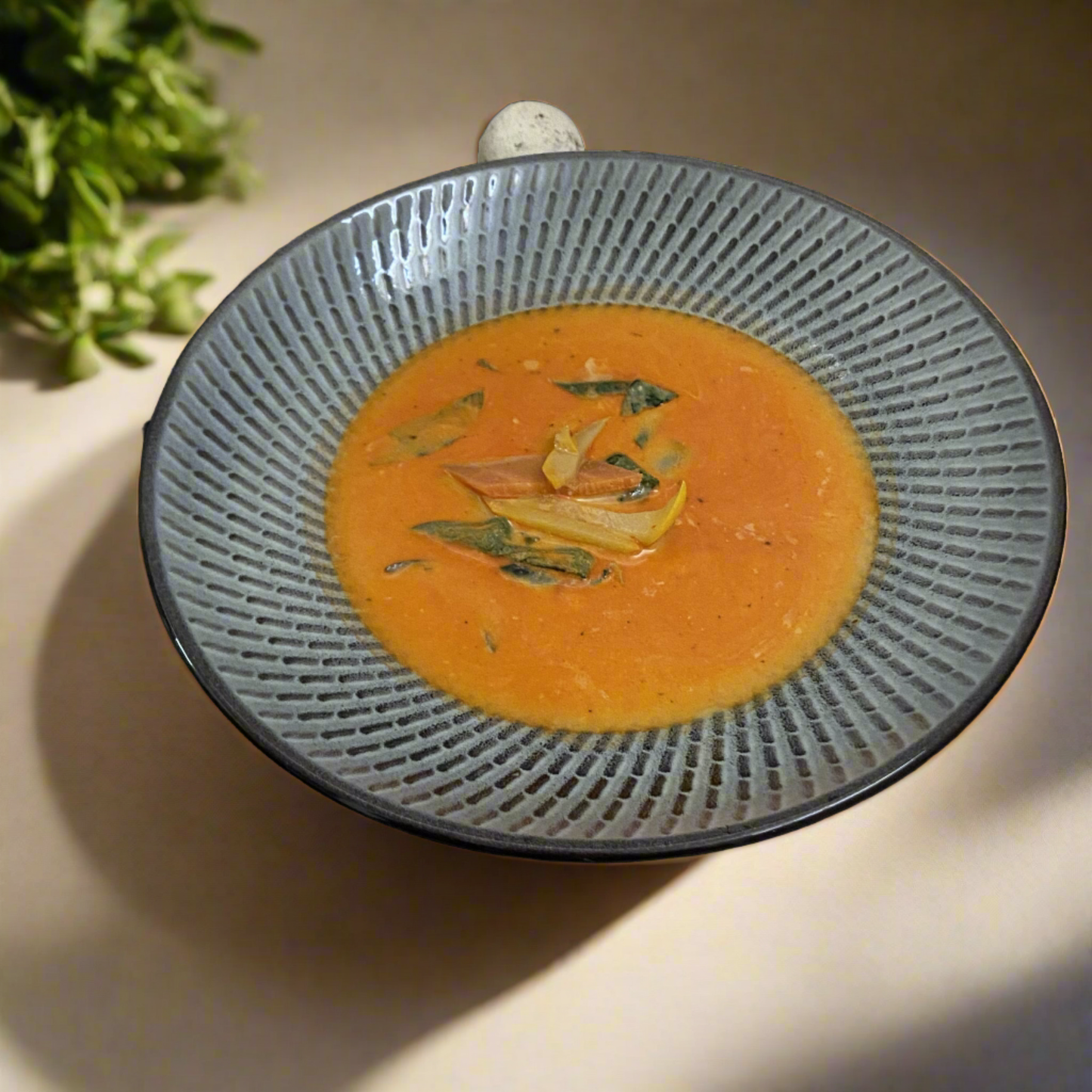 Mangata Grey Ceramic Serving Bowl (10 inch)
