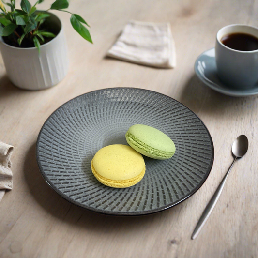 Mangata Grey Starter Plate (Set of 4)