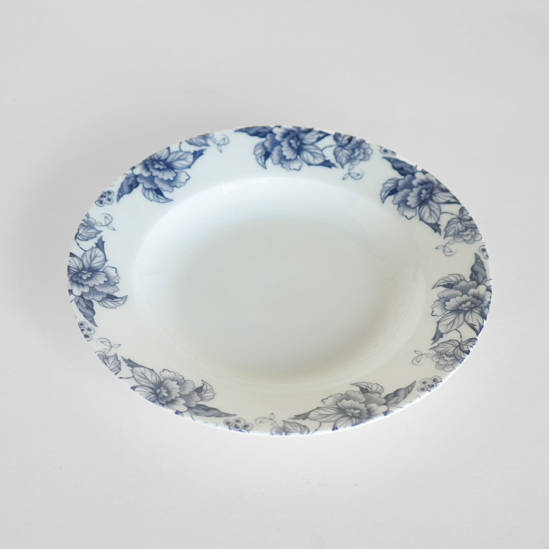 Apricus Bone China White pasta bowl