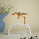 Volantis Bird Brass Crystal Centerpiece