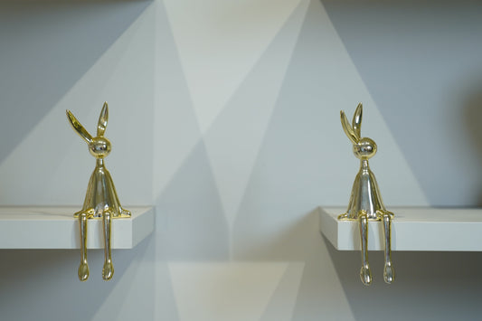 Aminus Rabbit Golden Artefact