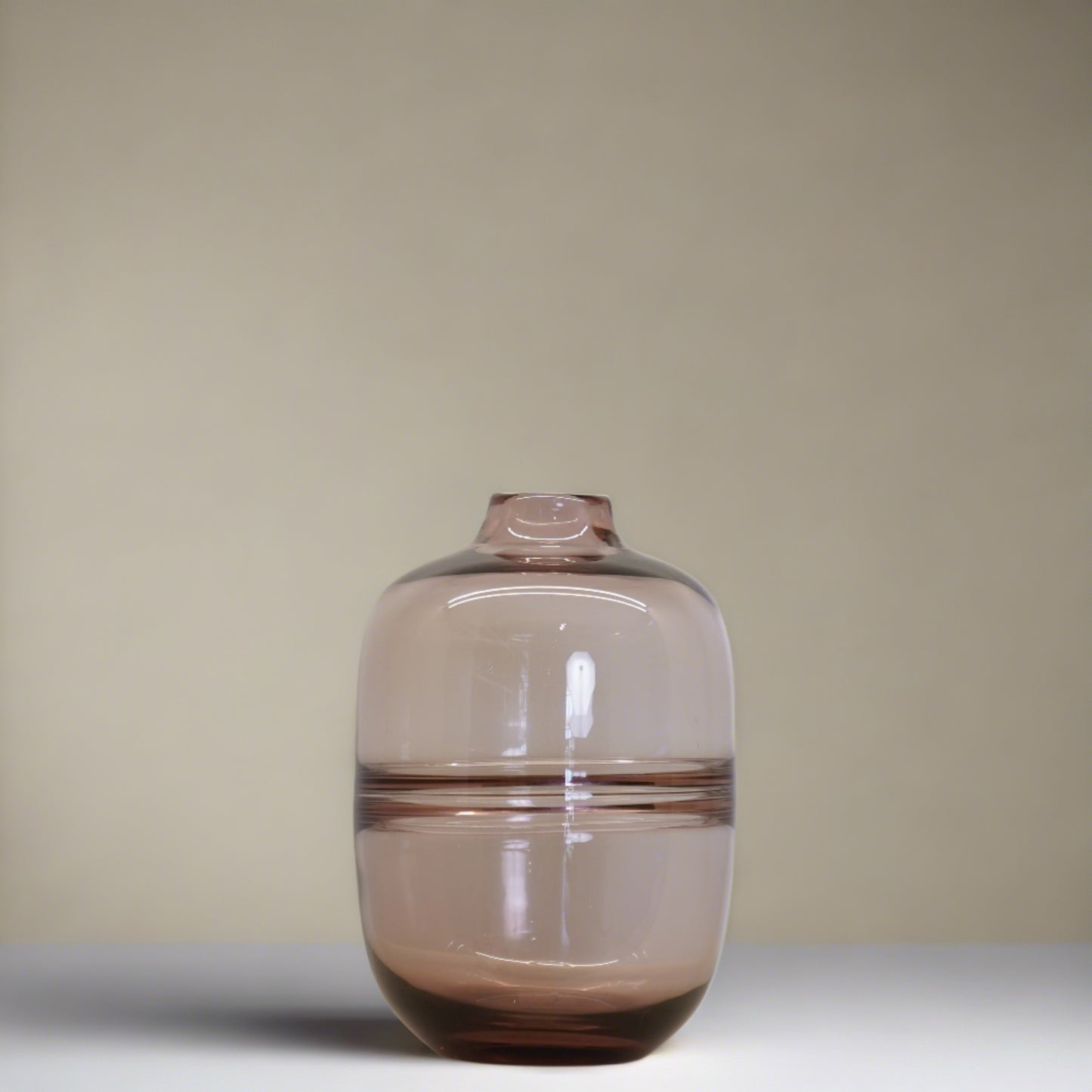 Animus Pink Glass Vase (Medium)