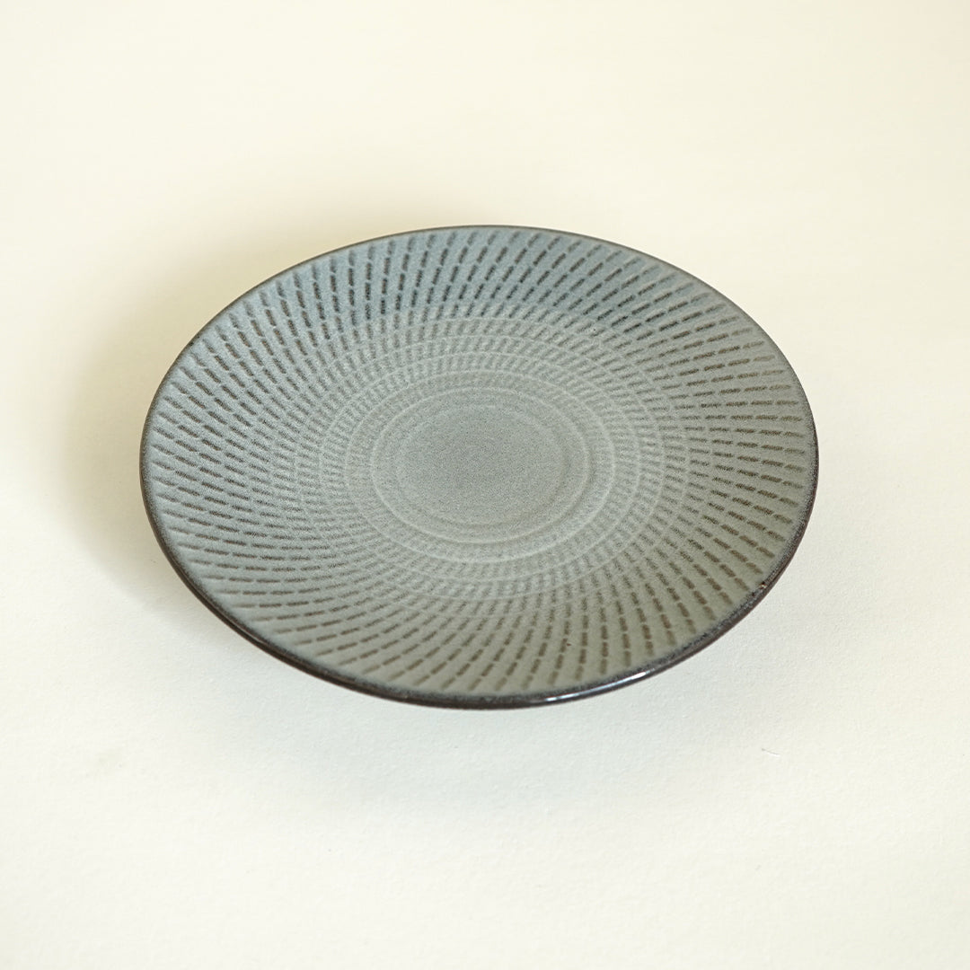 Mangata Grey Starter Plate (8 inches)