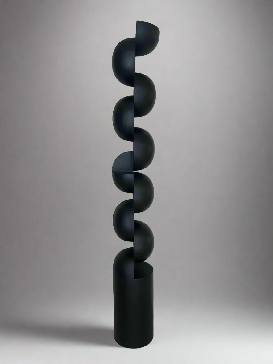 Wabi Sabi Wood Tall Sculpture