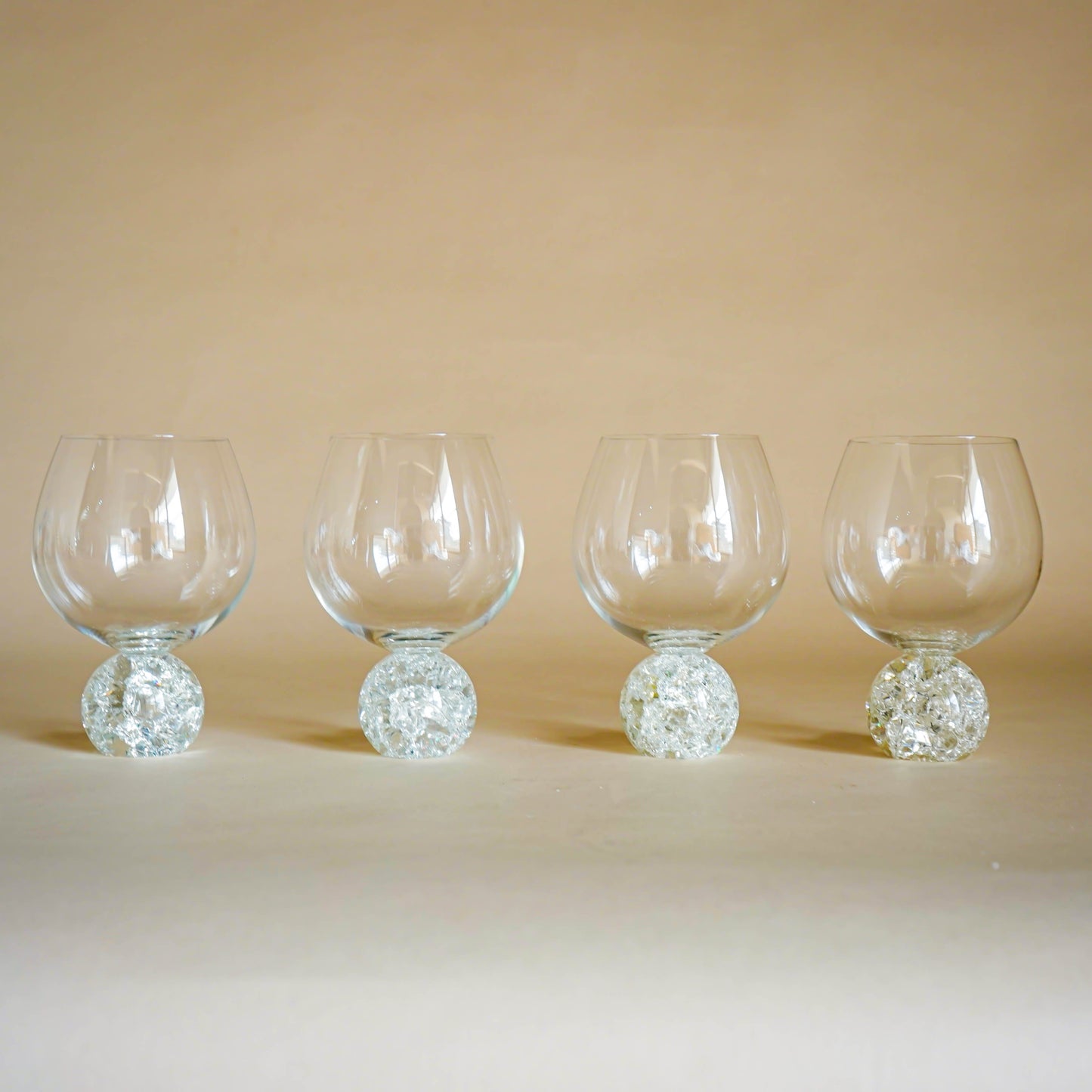 Caleo Home Bar Gin/Beer Goblet Glasses (Set of 4)