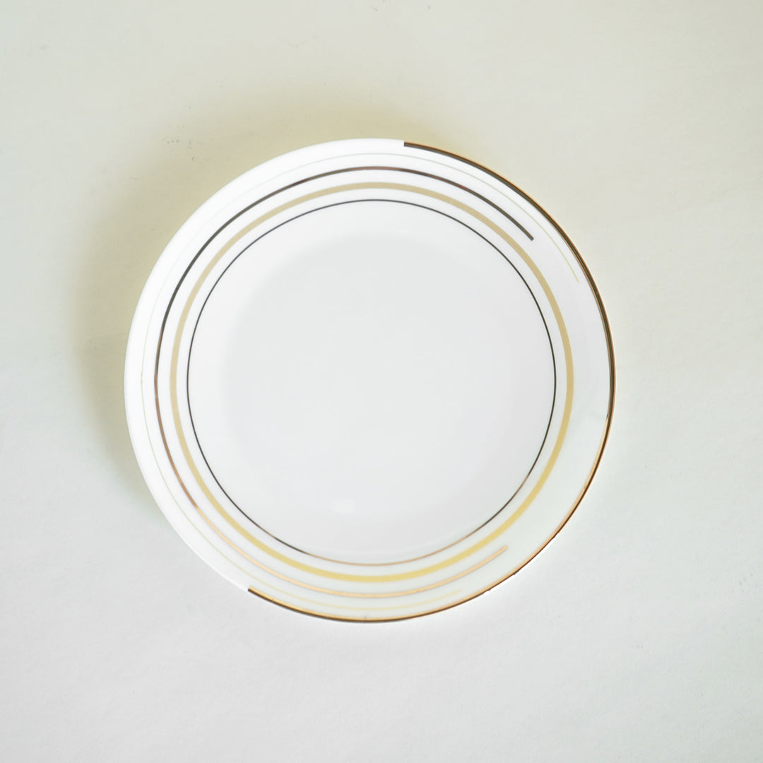 Corporate Bonechina Gold Dinner Set (Set of 27 pcs)