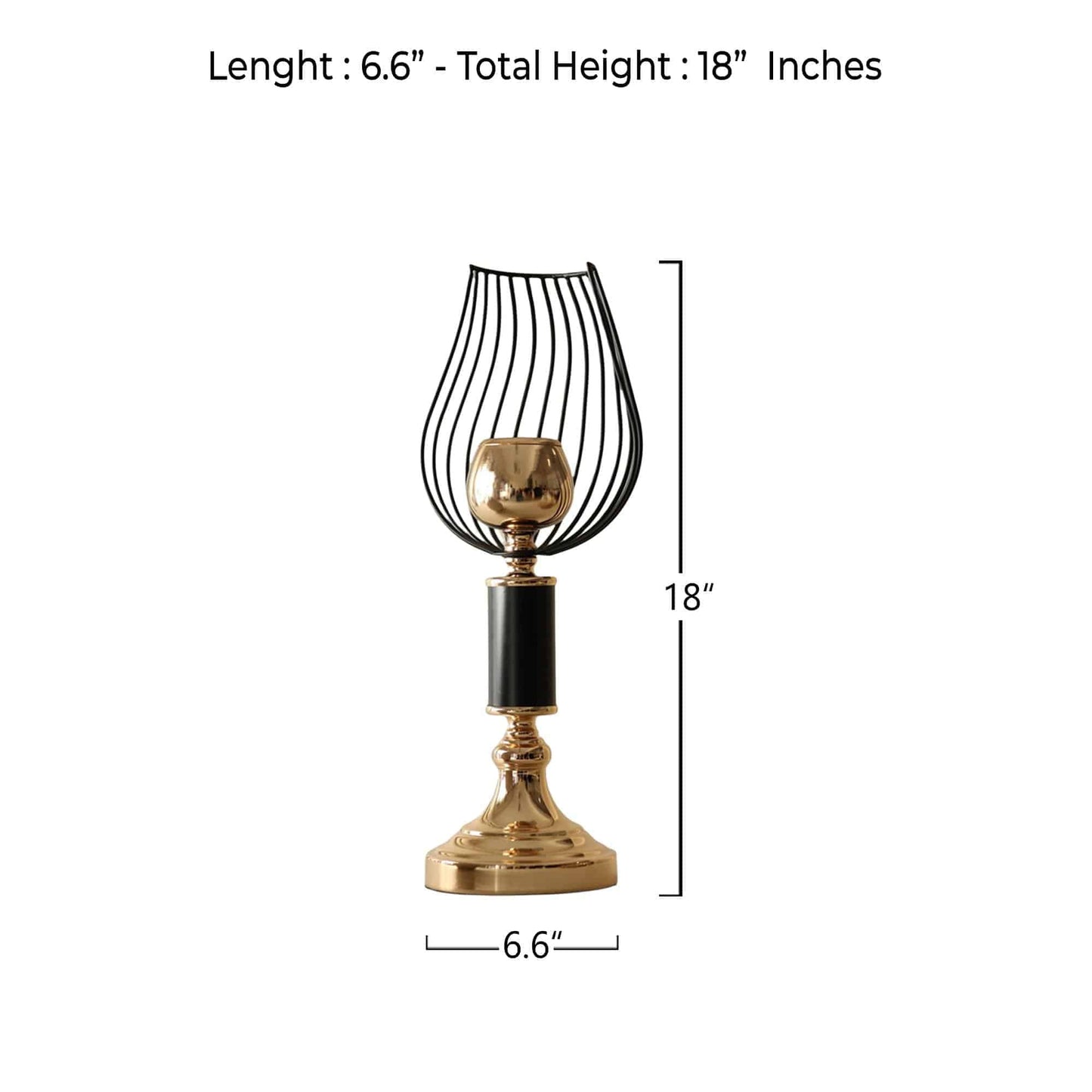 Elysian Antique Candle Holder (Set of 3)