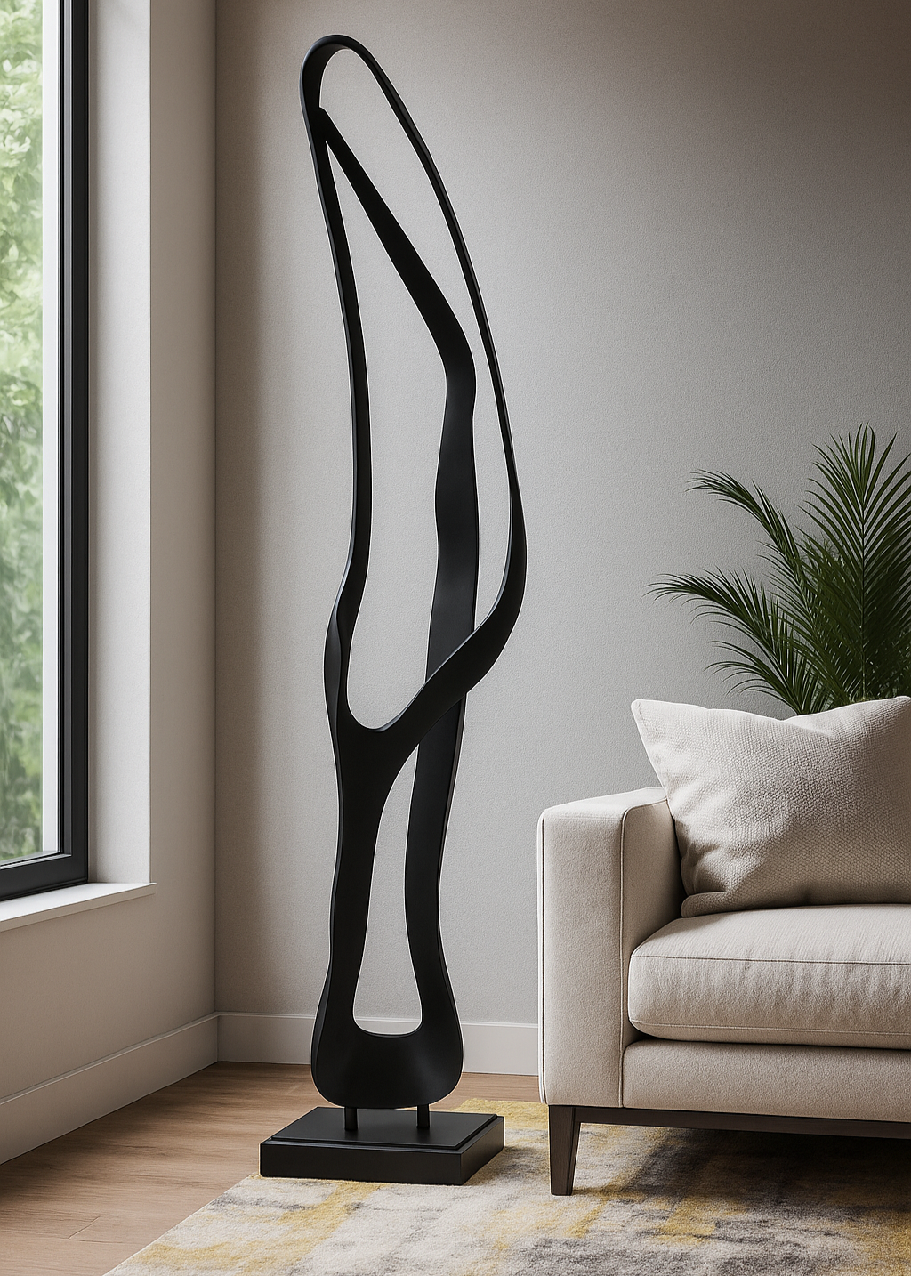 Indomitus Metal Sculpture For Courtyard