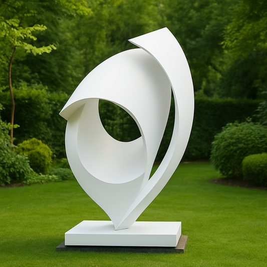 Fountaina Large Metal Sculpture for Garden (6 Feet)