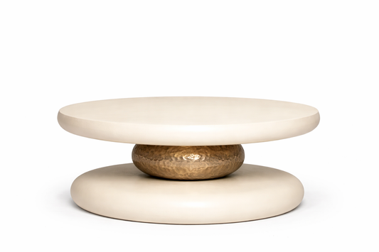 Sama Terra - Ivory Bronze Coffee Table