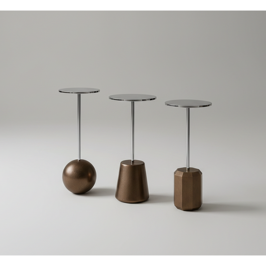 Modern Cocktail Side Table Set (Set of 3)