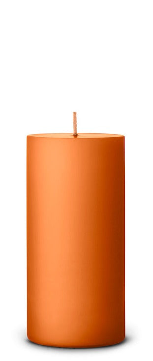 Mild Orange Pillar candle (70 hours)