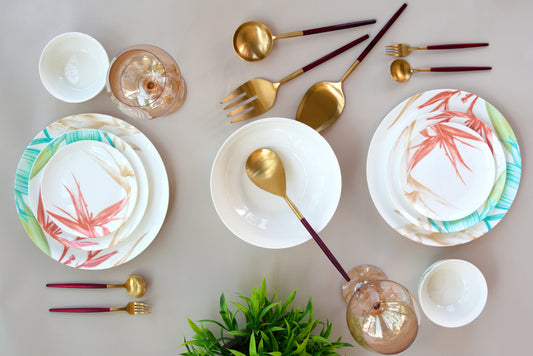 Fabella Rainbow Modern Dinnerset (Set of 28 pcs)