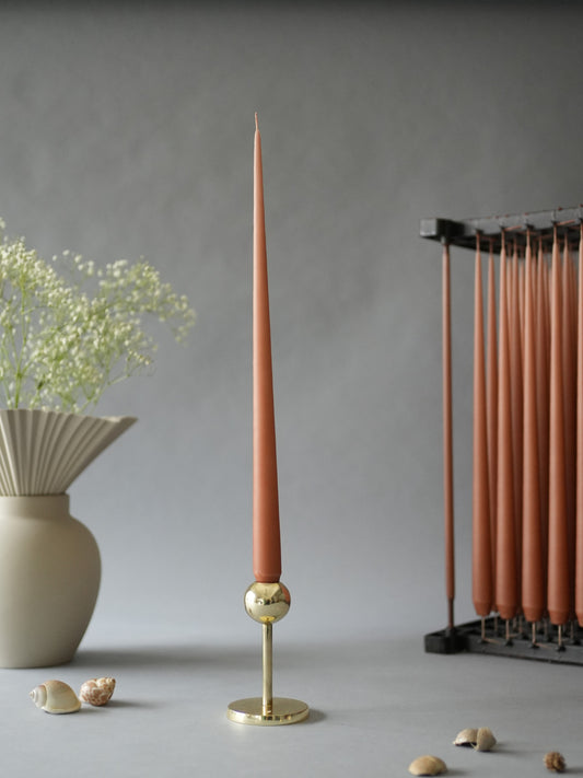 Terra Cotta Taper candle (42 cm)