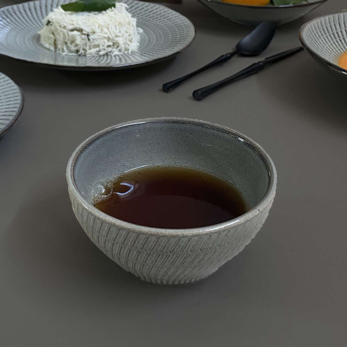 Mangata Grey Ceramic Small Bowl