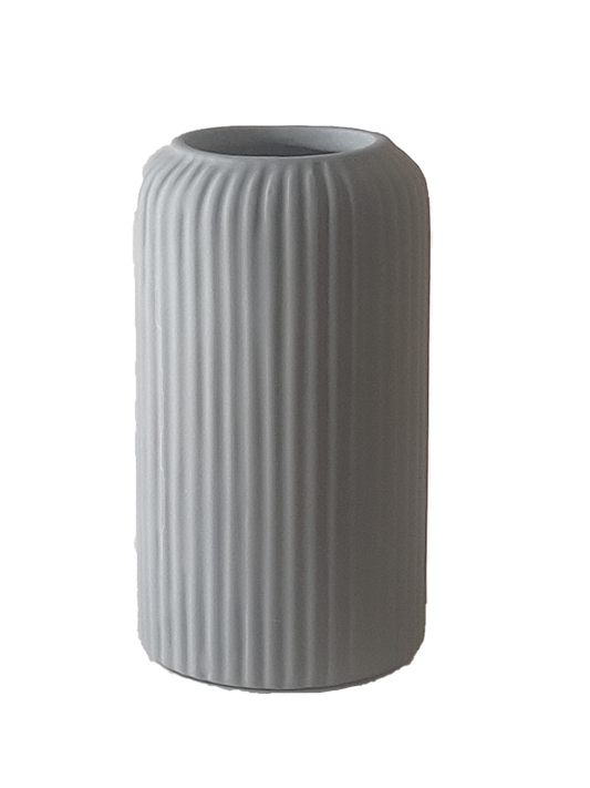 Marmor Grey ceramic vase