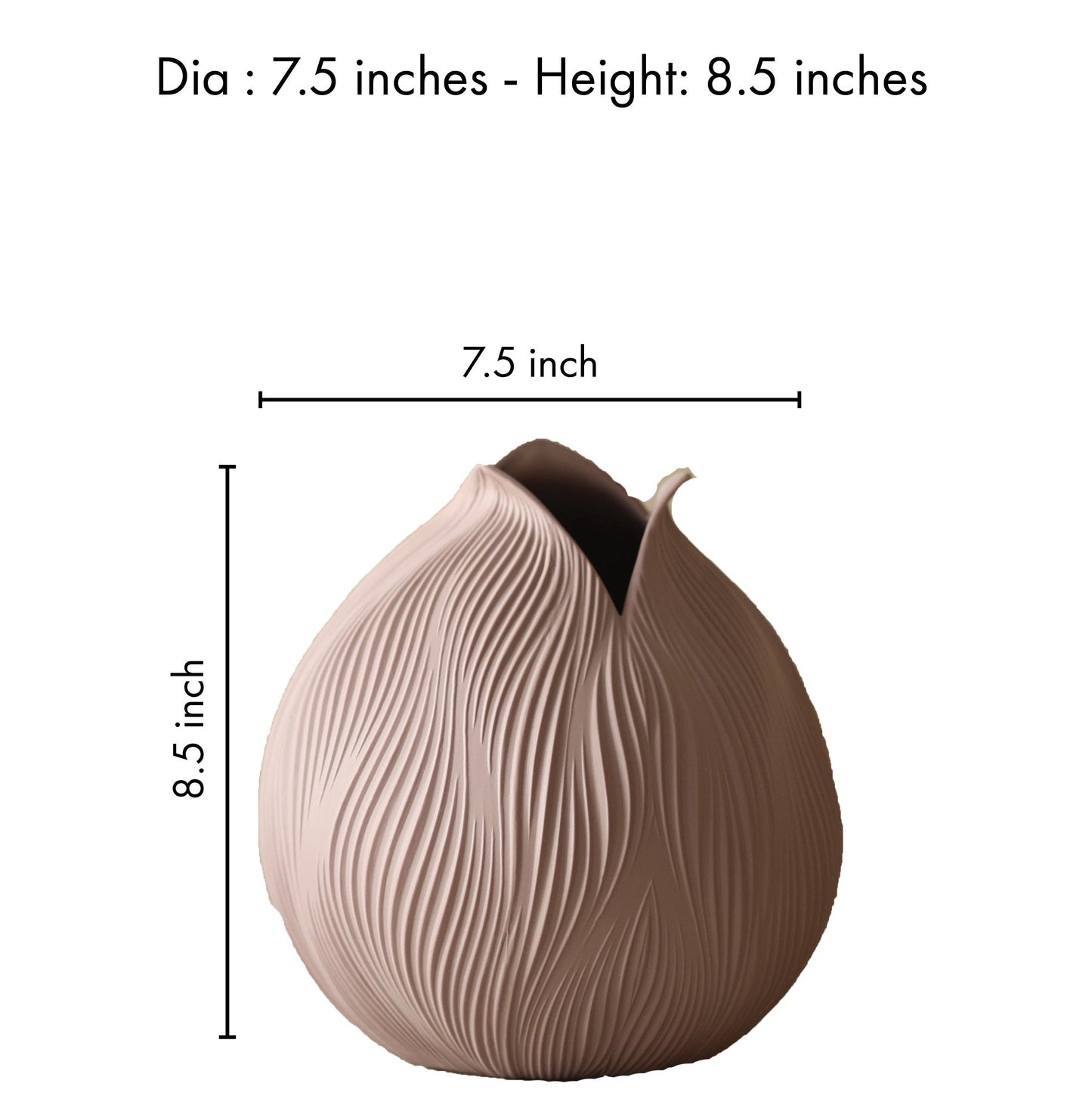 Ammil Living Room Pink Vase