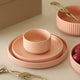 Apricus Pink Side Bowls (Set of 2)