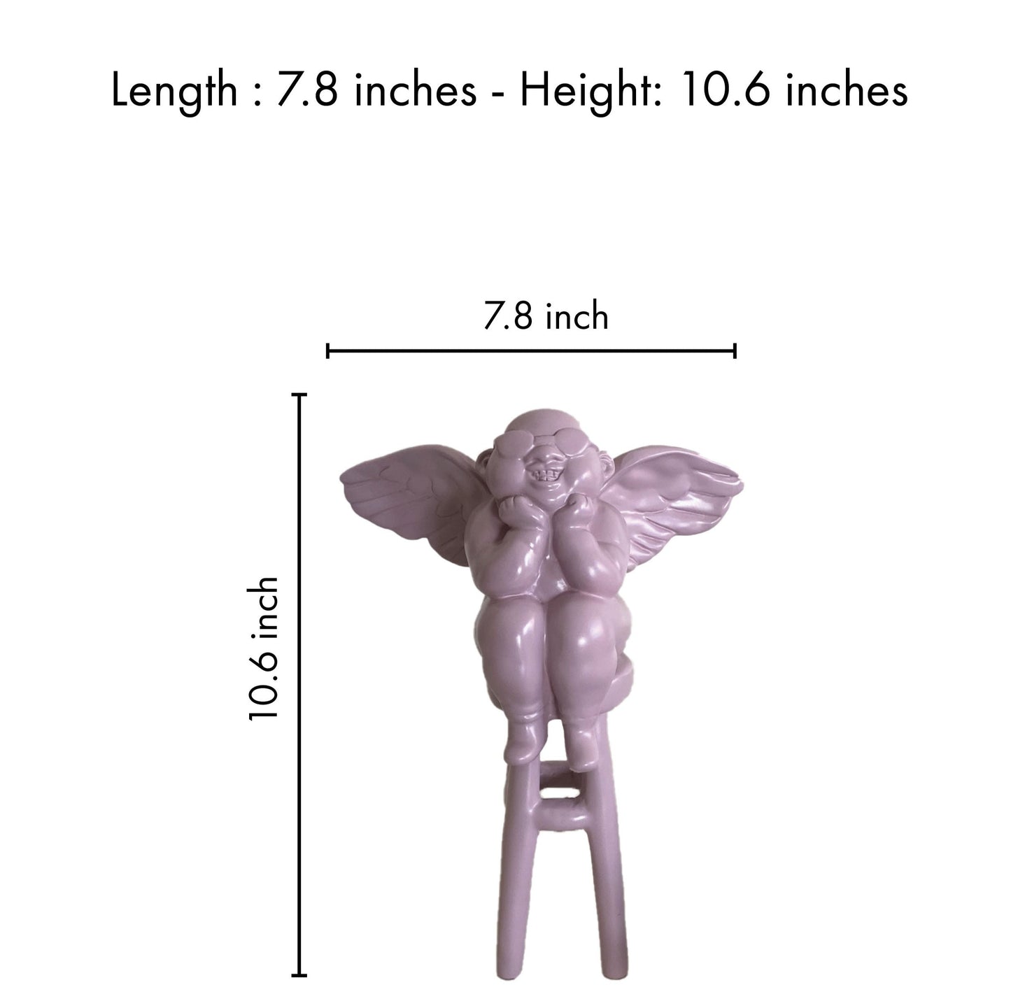 Caeles Angel Pink sculpture