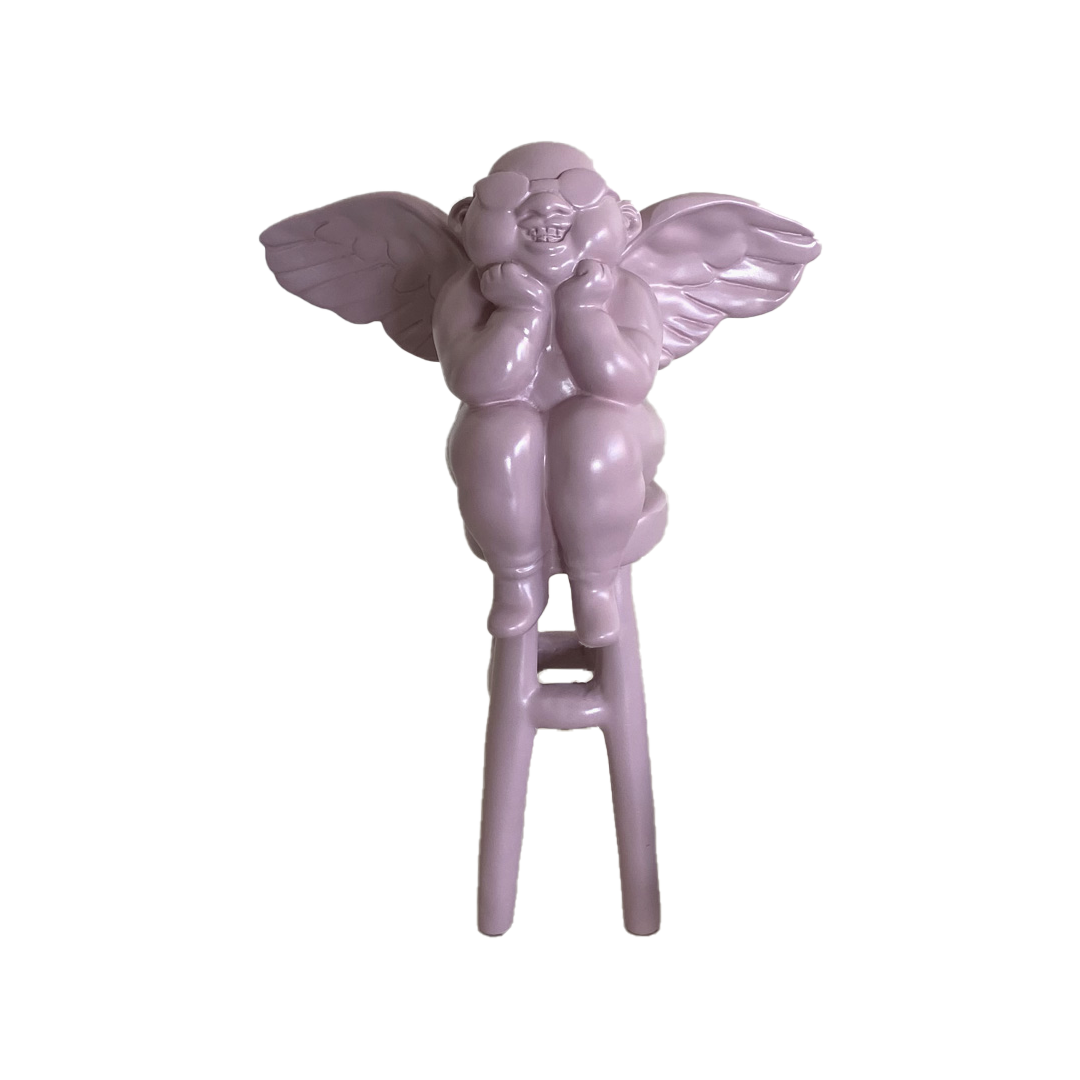 Caeles Angel Pink sculpture