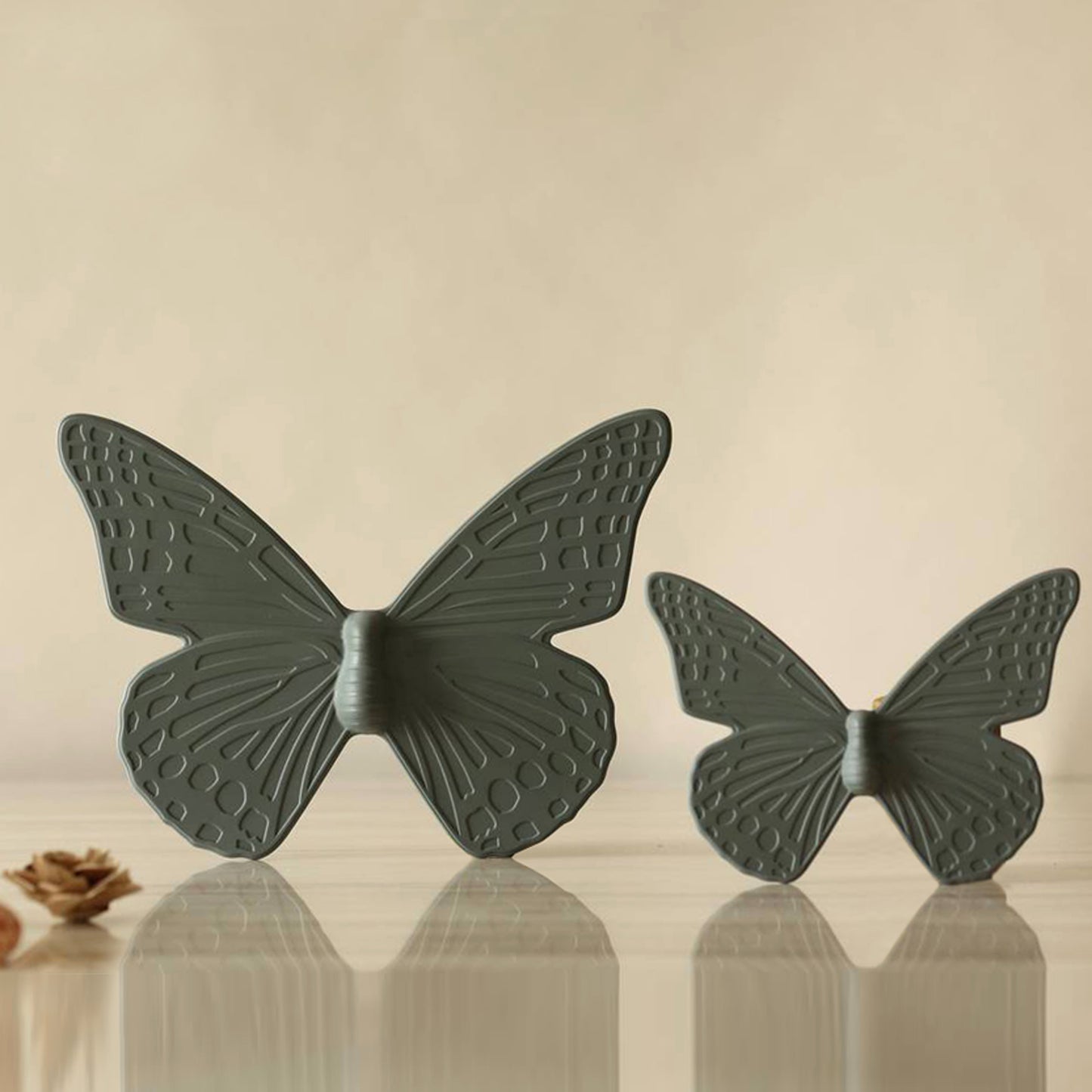 Elysian Grey Wall Decor Butterfly (Set of 2)