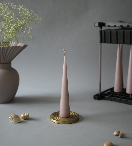 Cone Spiral modern Candle stand