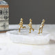 Aman Children Brass Crystal Sculpture