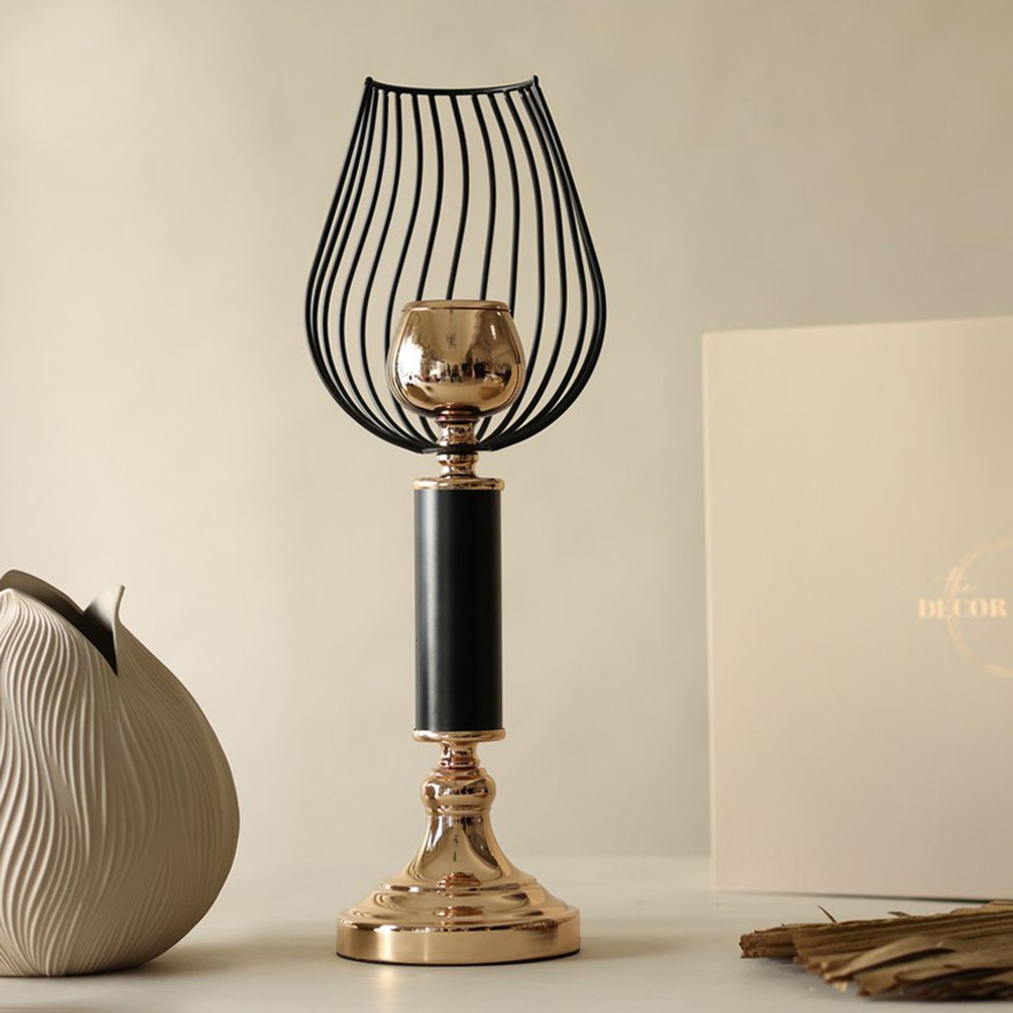 Elysian Antique Candle Holder (Set of 3)