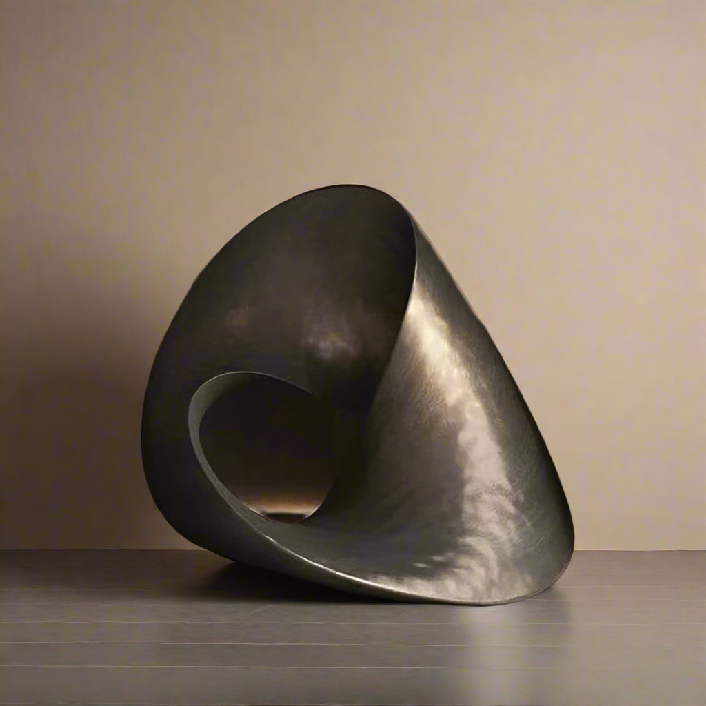 Mangata Curve Large Metal Sculpture for Lobby