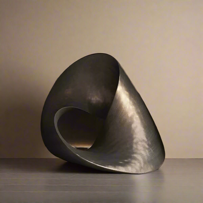 Mangata Curve Large Metal Sculpture for Lobby