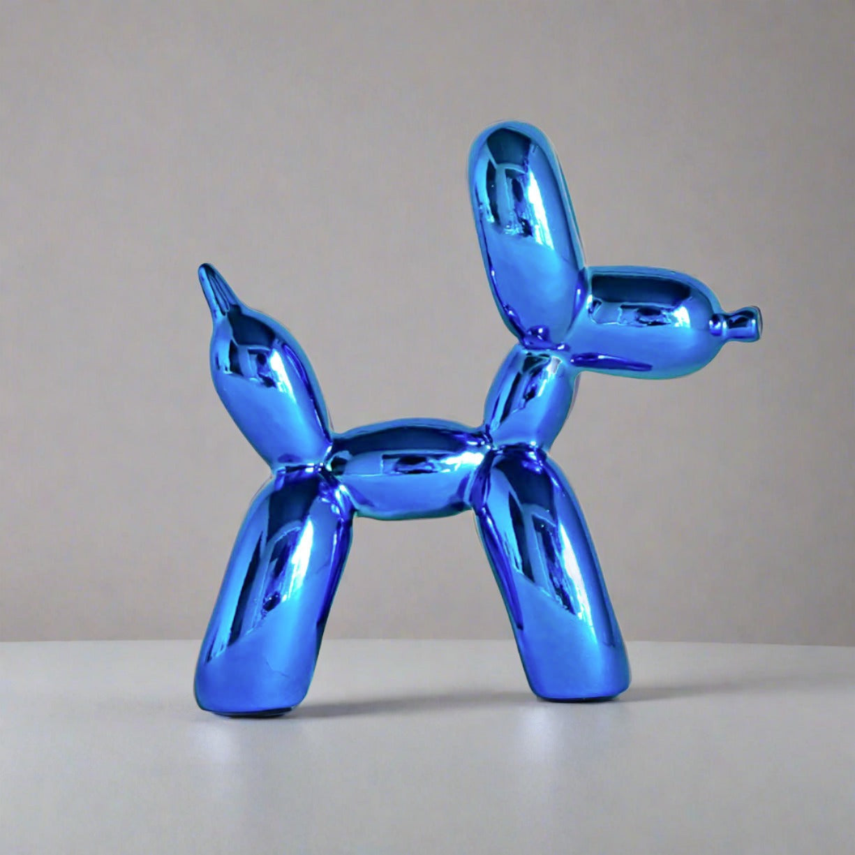 Living Room Ballon Dog Sculpture (BLUE)