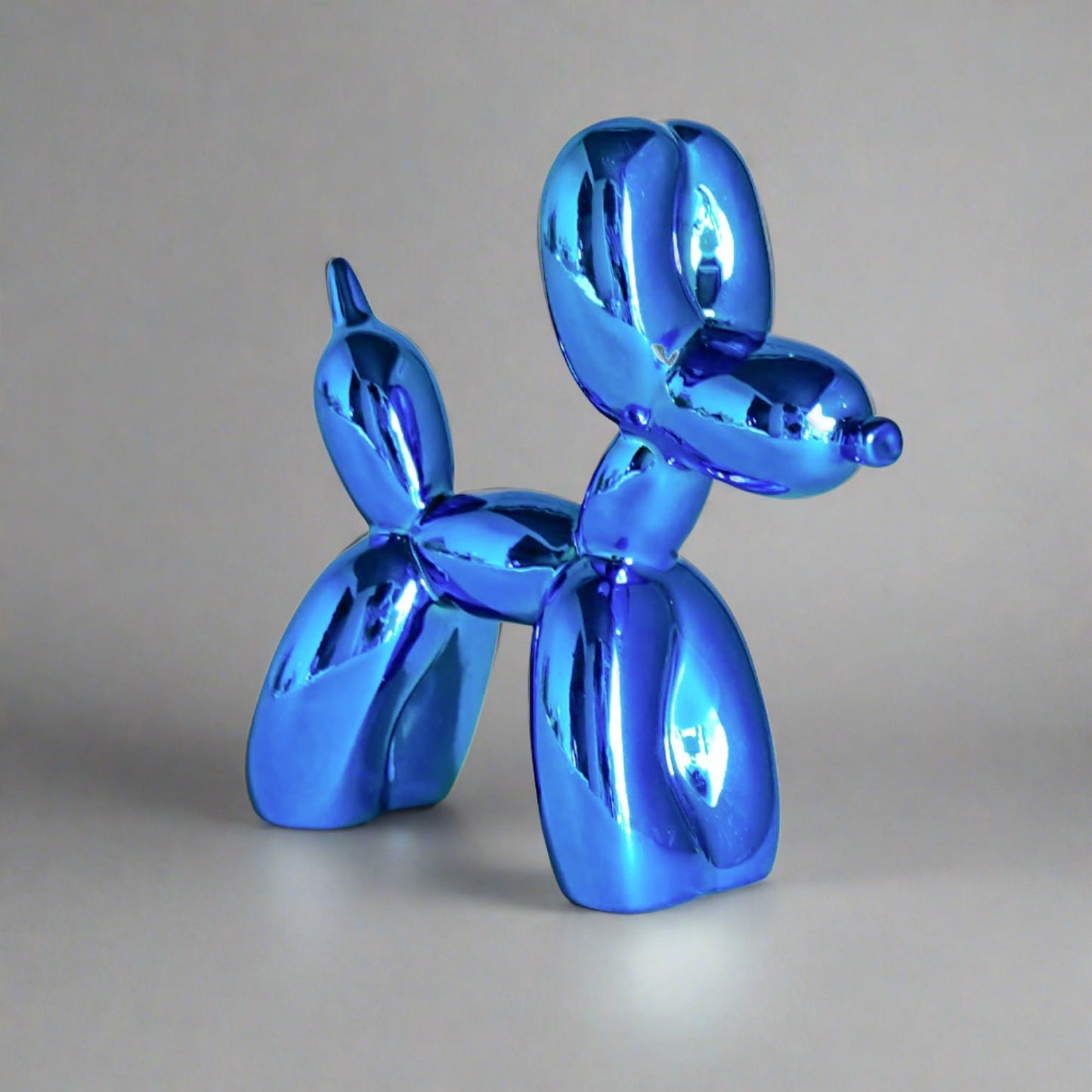 Living Room Ballon Dog Sculpture (BLUE)