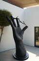 Avian Large Metal Sculpture for Garden and Courtyard