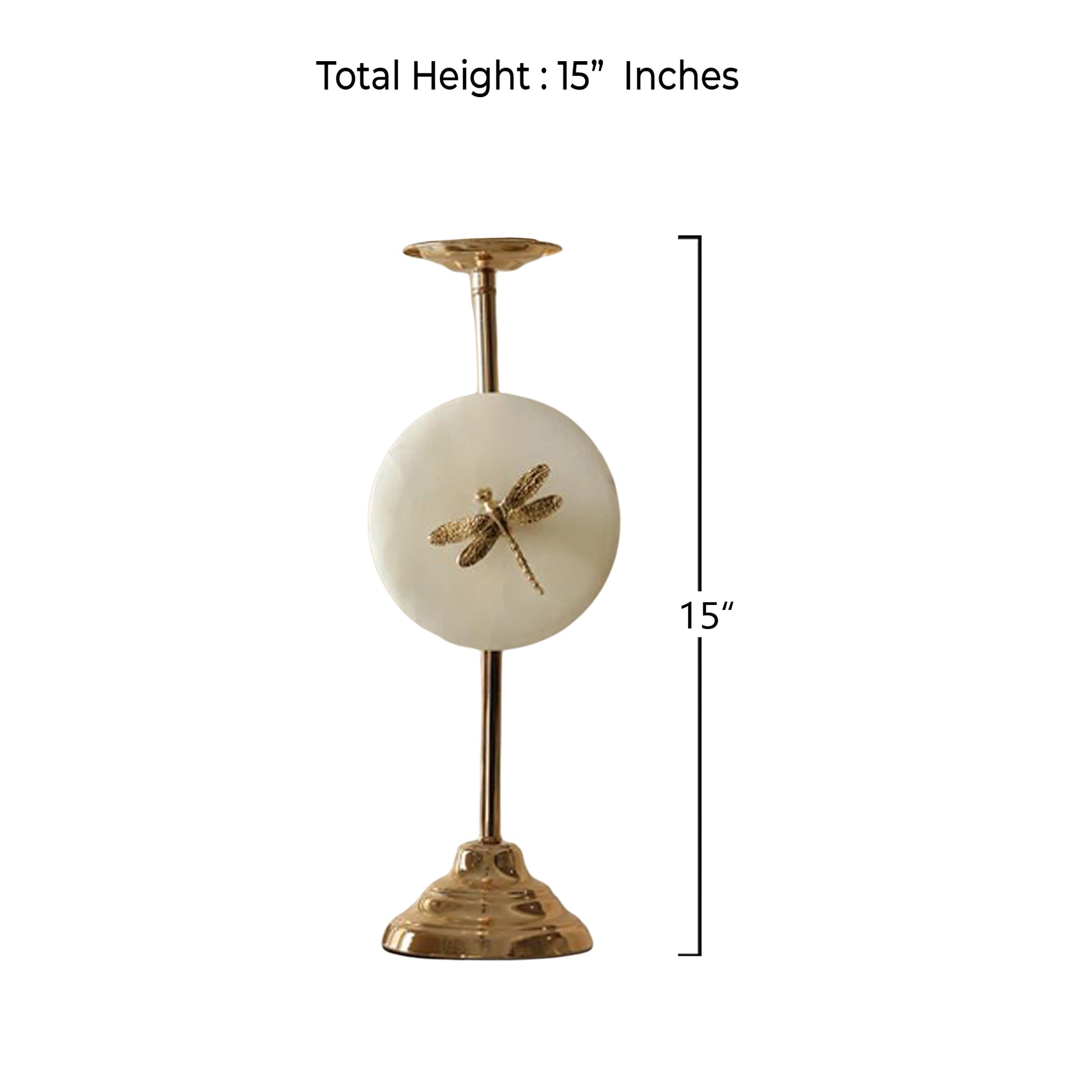 Marmor Dragonfly Candle Holders (Set of 3)