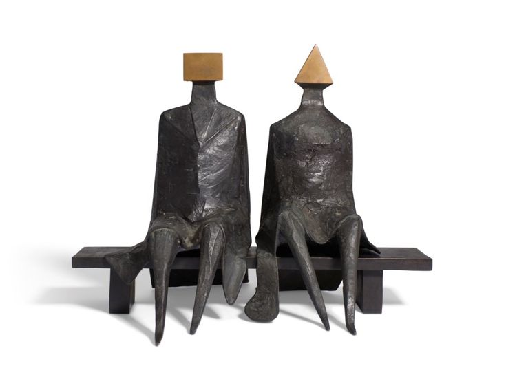 Potentia Man Woman Sculpture for Home Courtyard