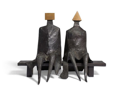 Potentia Man Woman Sculpture for Home Courtyard