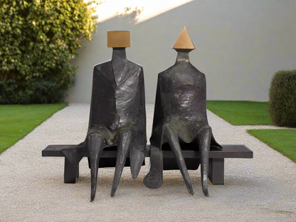 Potentia Man Woman Sculpture for Home Courtyard