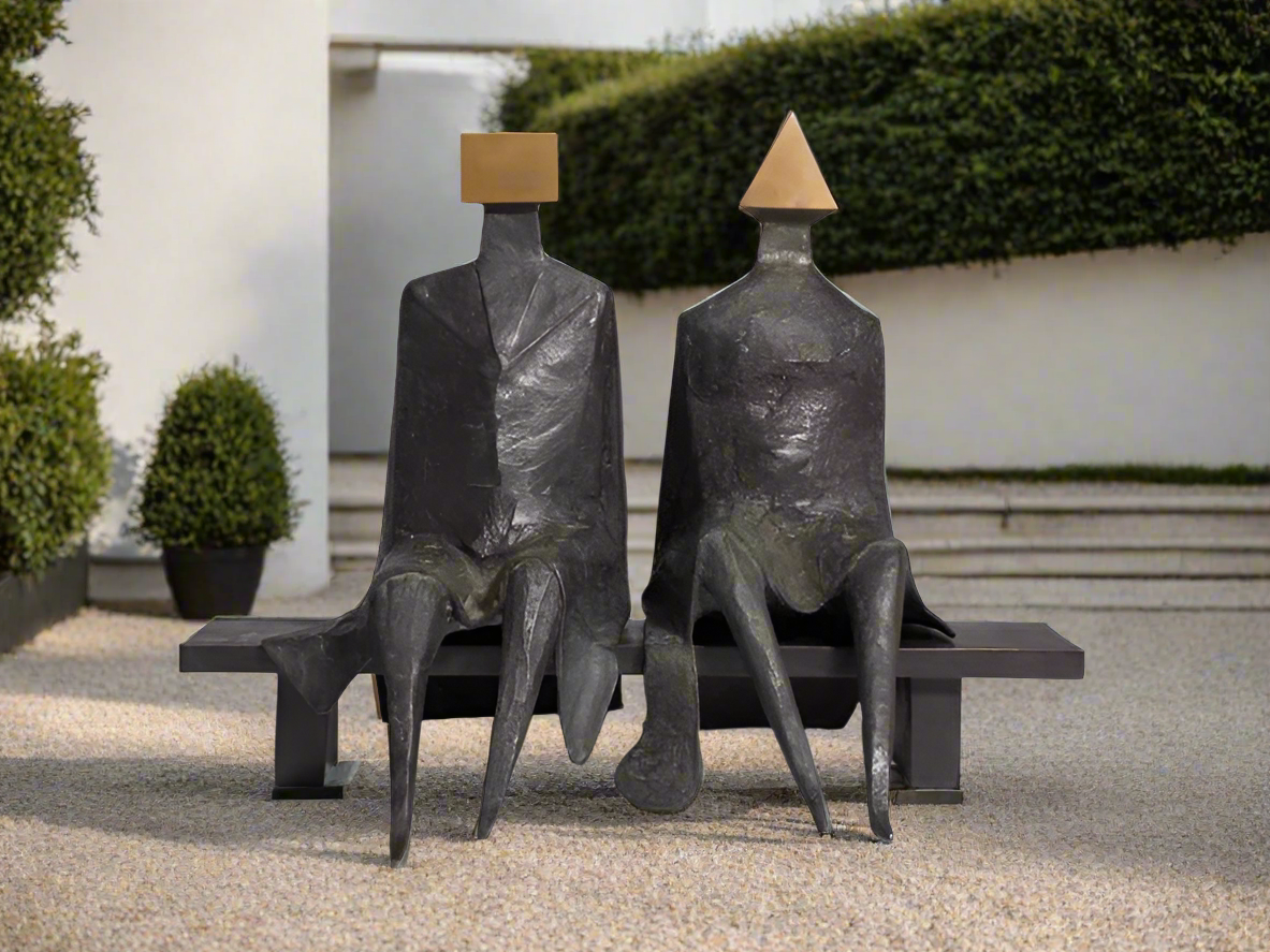 Potentia Man Woman Sculpture for Home Courtyard