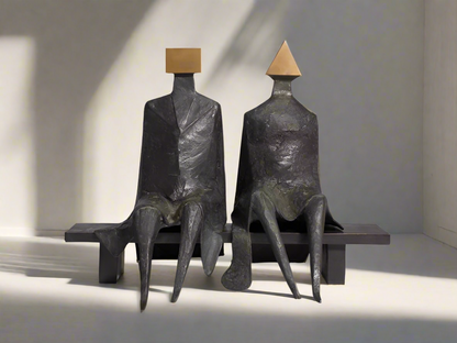 Potentia Man Woman Sculpture for Home Courtyard