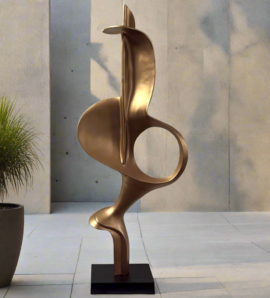 Lobby Indomitus Large Metal Sculpture (5 Feet)