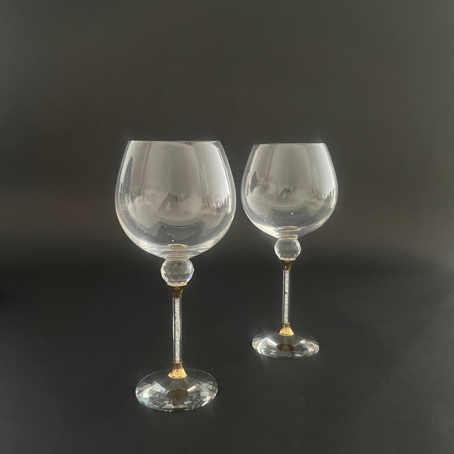 Gold Crystal Glass Exclusive Gift Hamper (Set of 2)