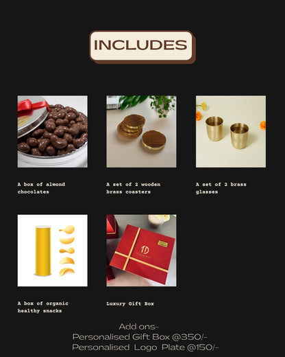 Brass Gift Hamper for New home