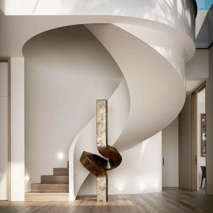 Vitta Large Metal Sculpture for Courtyard