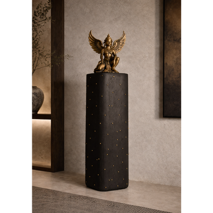 Heritage Garuda Ascension Sculpture (Black)