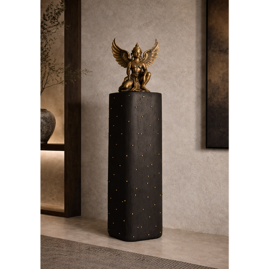 Heritage Garuda Ascension Sculpture (Black)